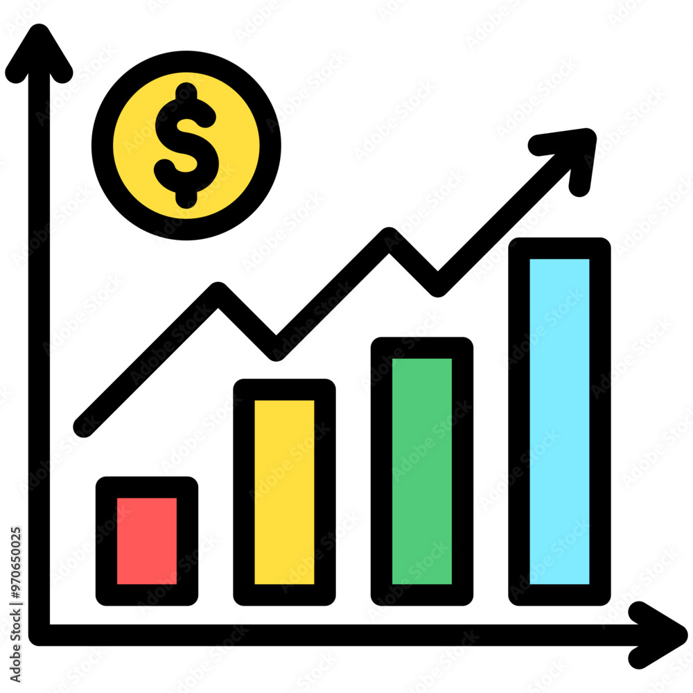 Index Funds lineal multi color icon. related to education, business, economy, financial theme. best for UI, UX, app and web development. Index Funds lineal multi color icon. related to education, business, economy, financial theme. best for UI, UX, app and web development.