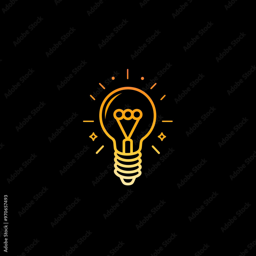 light bulb icon light bulb icon