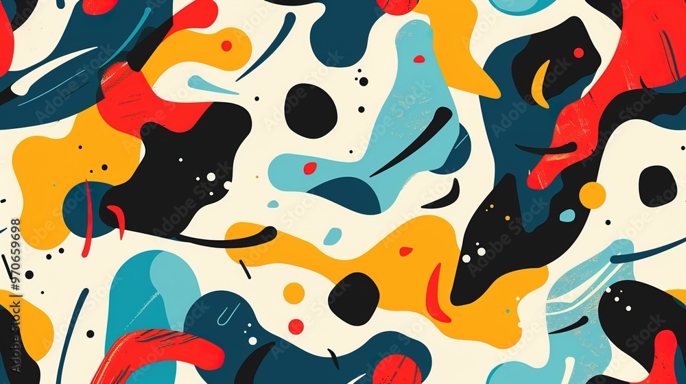 Abstract shape pattern wallpaper Abstract shape pattern wallpaper