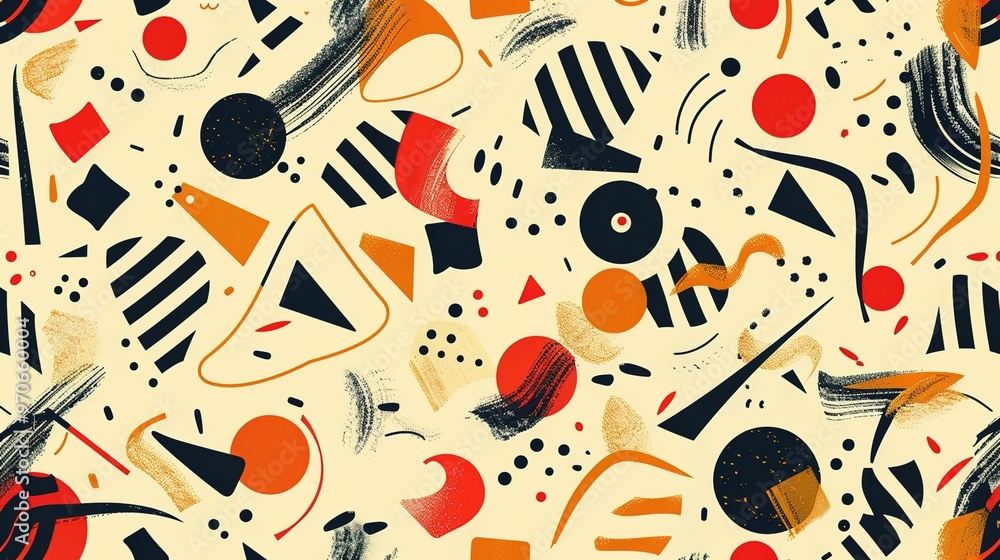 Abstract shape pattern wallpaper Abstract shape pattern wallpaper