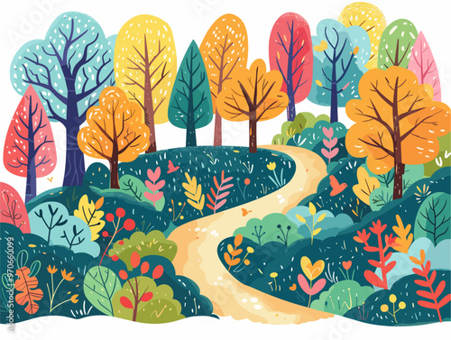 Discover Your Inner Sanctuary: A Forest Haven Beckons with a Winding Path to Tranquility