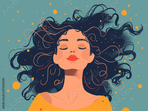 Enchanted Carefree: A Vivid Illustration of Freedom and Whimsy