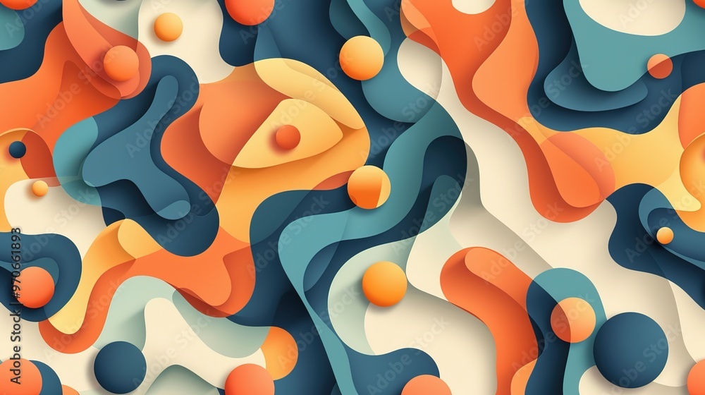 Abstract shape pattern wallpaper Abstract shape pattern wallpaper