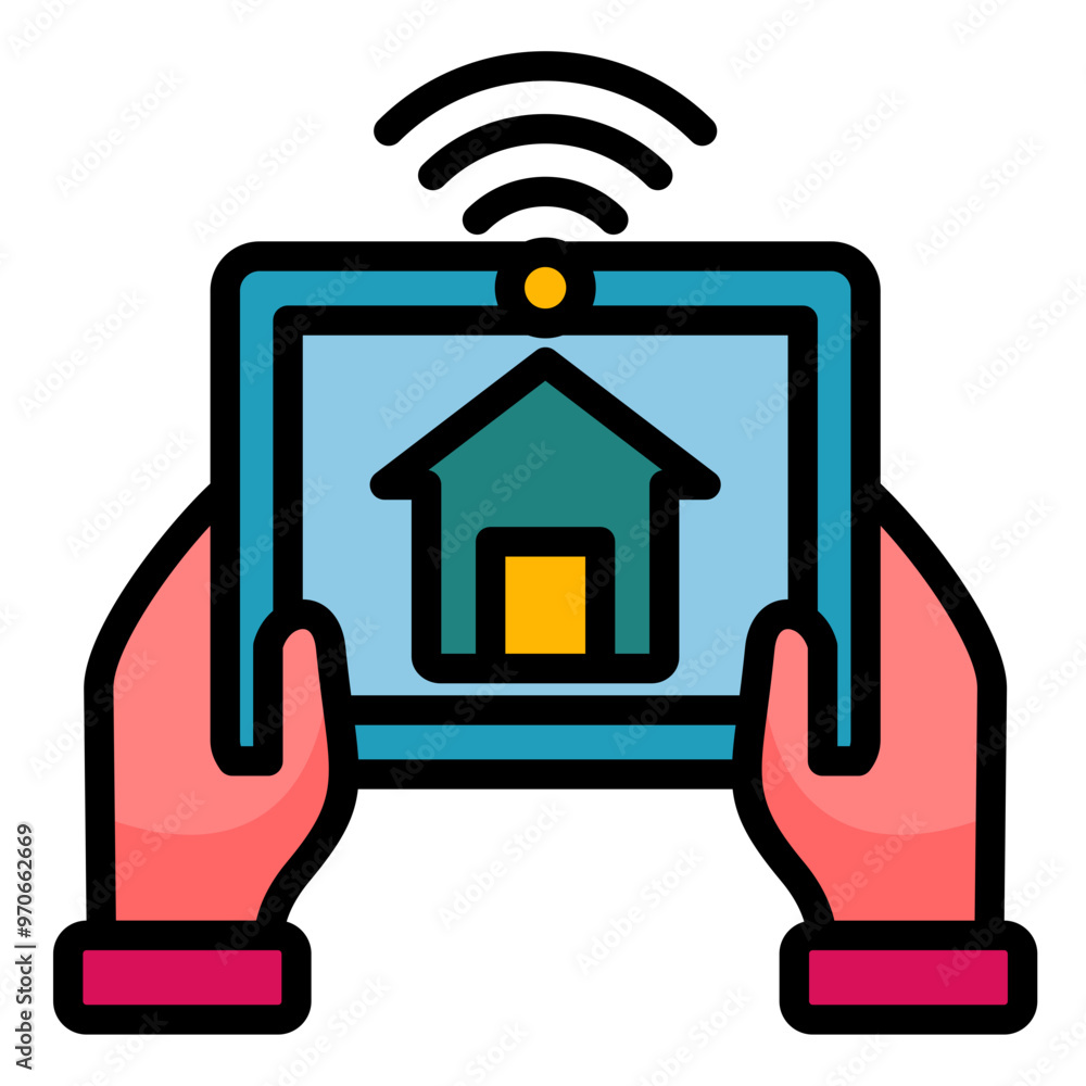 Naklejka premium Tablets Icon