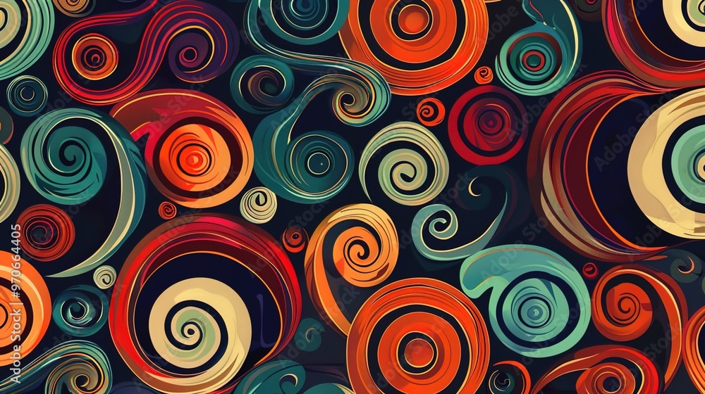 Swirl pattern wallpaper Swirl pattern wallpaper