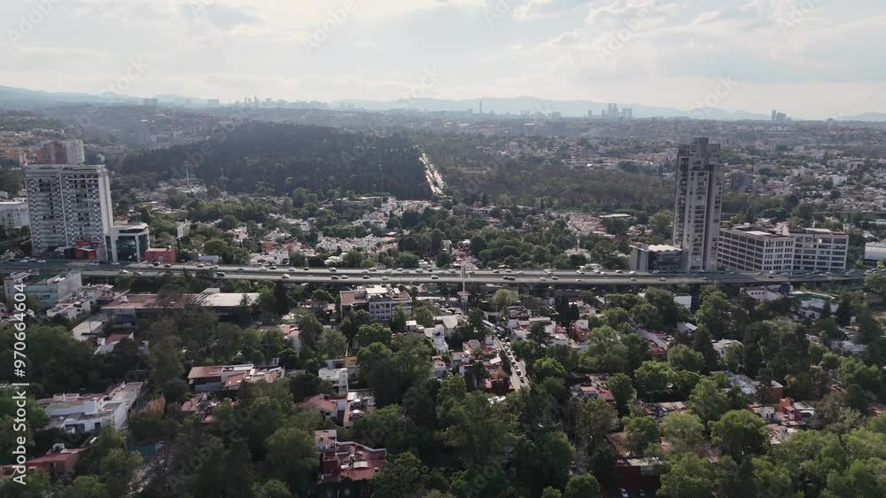 Drone videos from a summer evening in south CDMX Drone videos from a summer evening in south CDMX