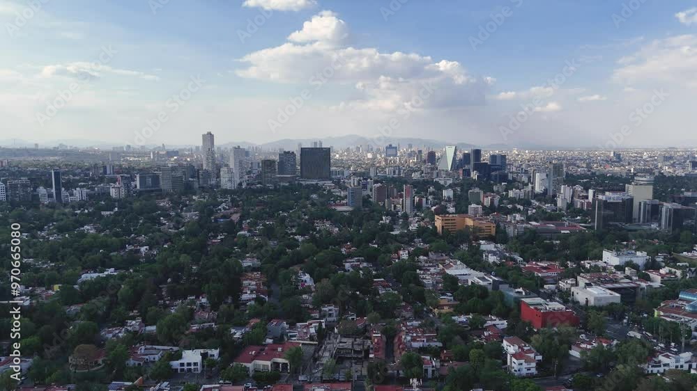 Drone videos from a summer evening in south CDMX Drone videos from a summer evening in south CDMX