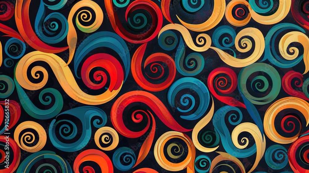 Swirl pattern wallpaper Swirl pattern wallpaper