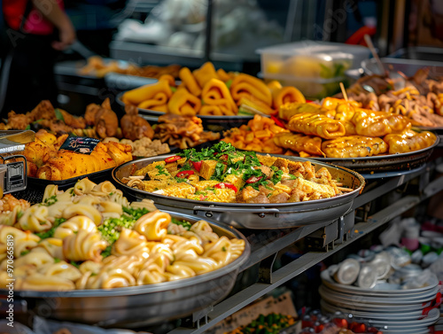 Photo - Vibrant Street Food Delights: A Culinary Journey through Authentic Asian Flavors