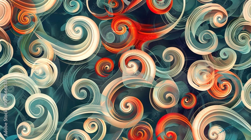 Swirl pattern wallpaper Swirl pattern wallpaper