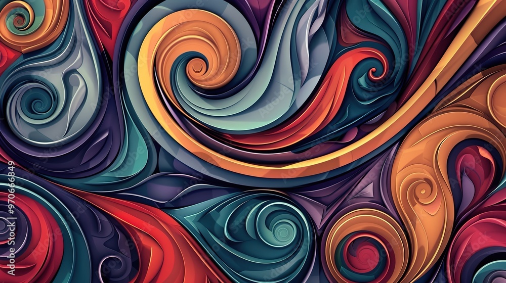 Swirl pattern wallpaper Swirl pattern wallpaper