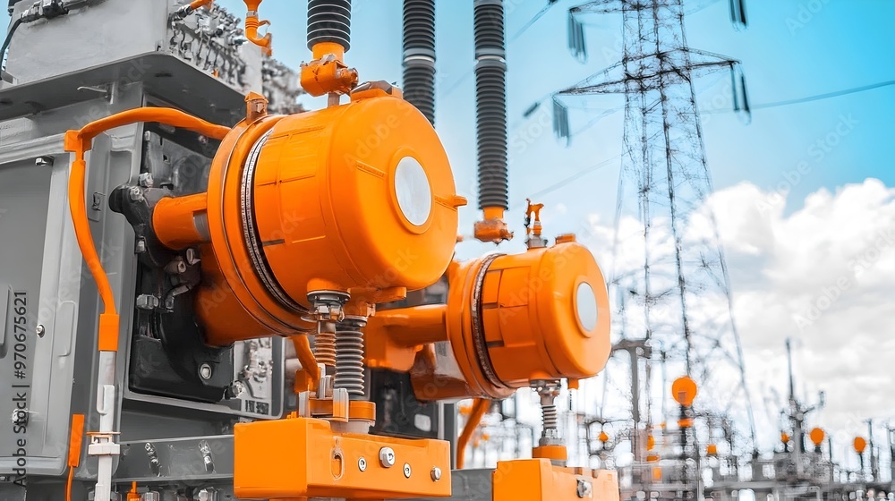Utility Workers Upgrading Power Substation Transformers for Reliable Electricity Grid Utility Workers Upgrading Power Substation Transformers for Reliable Electricity Grid