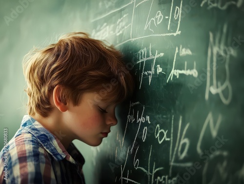 Overwhelmed by Schoolwork: A Child Under Pressure