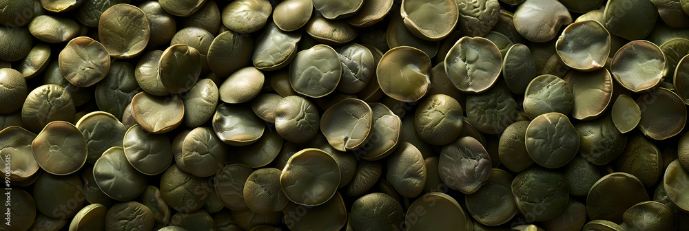 Green Lentils Macro Photo: A Close-Up Look at Healthy Eating Green Lentils Macro Photo: A Close-Up Look at Healthy Eating