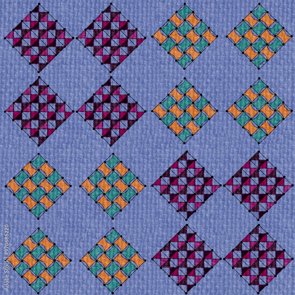 Fabric pattern, graphic design, Fabric pattern, graphic design,