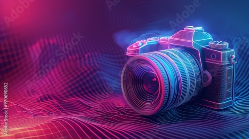 World Photography Day Vector Banner Social Media Post

 photo