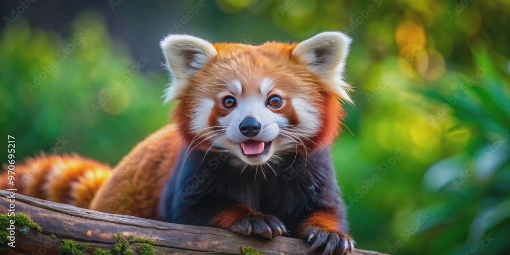 Adorable red panda in a playful pose, cute, red panda, animal, fluffy, adorable, mammal, wildlife, fur, playful, sweet, forest Adorable red panda in a playful pose, cute, red panda, animal, fluffy, adorable, mammal, wildlife, fur, playful, sweet, forest