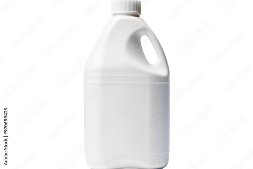 White Plastic Liquid Detergent Bottle, Generative Ai White Plastic Liquid Detergent Bottle, Generative Ai