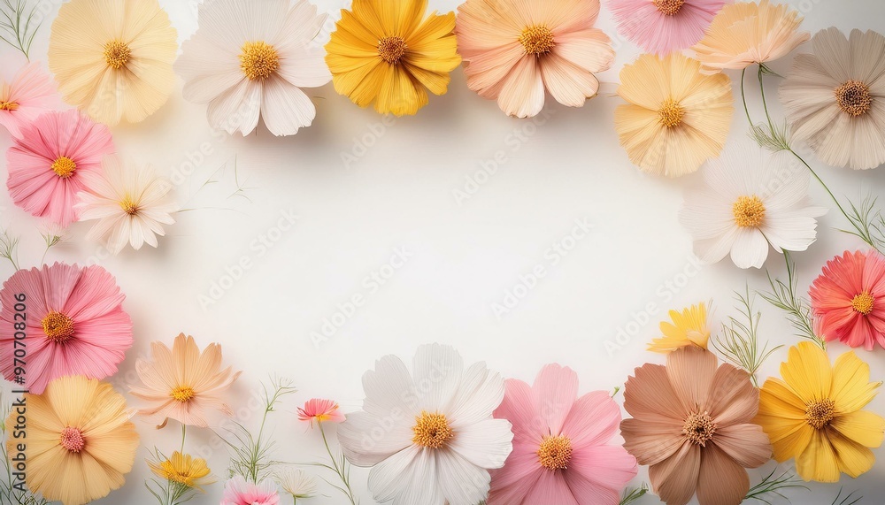 frame of flowers frame of flowers