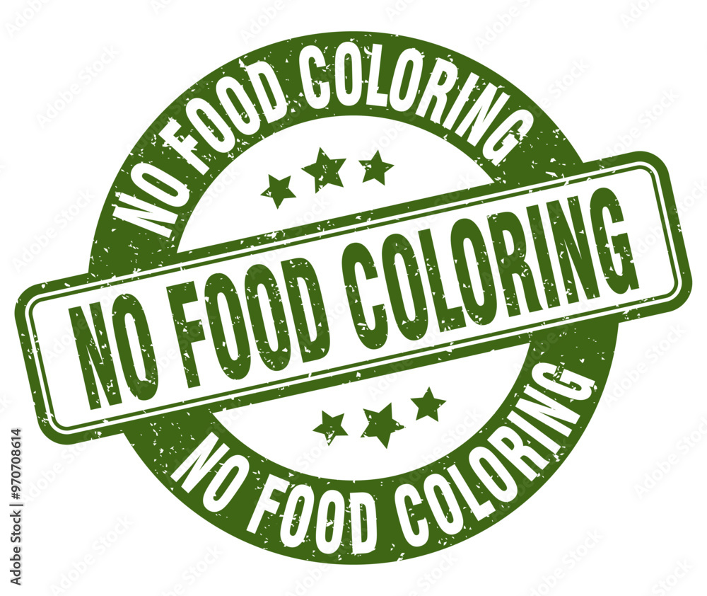 NO FOOD COLORING NO FOOD COLORING