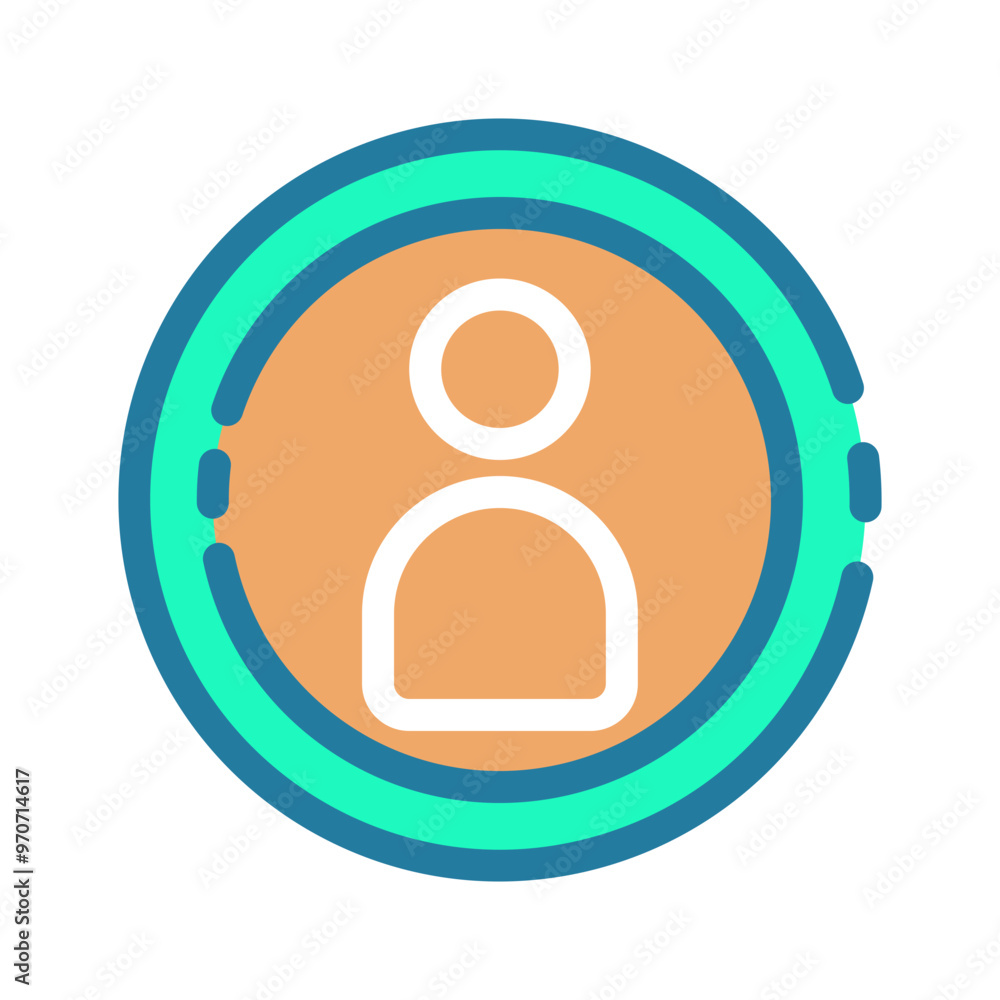 Obraz premium Name Account Icon