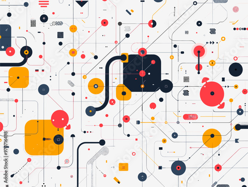 Circuit Odyssey: The Vivid Blueprint of Digital Interconnections