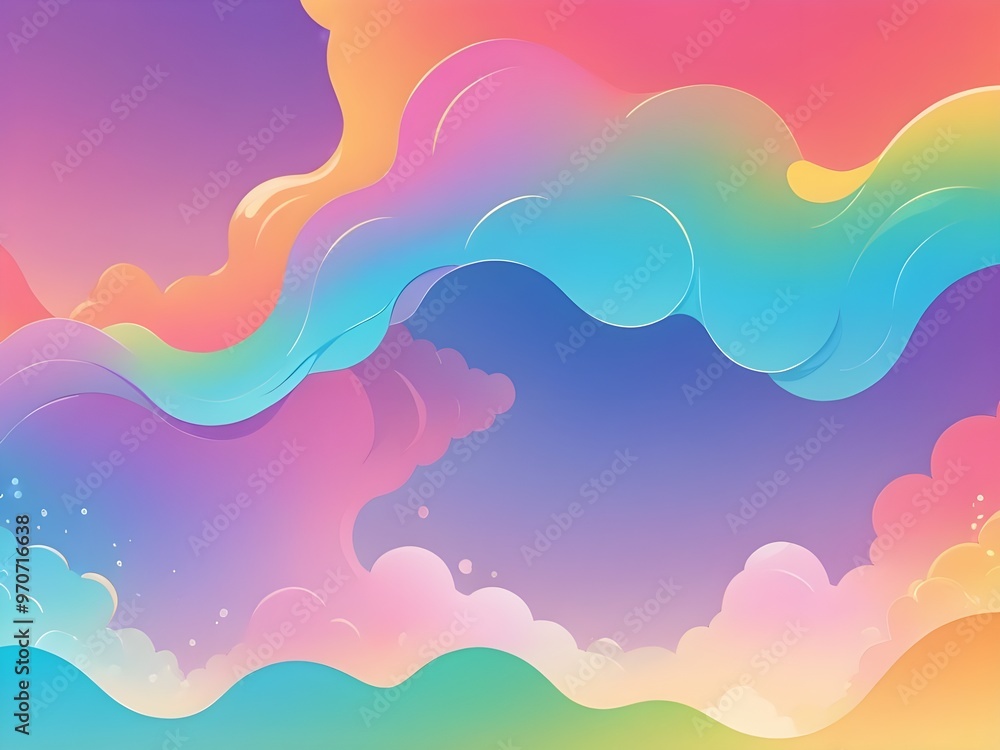 Cute colorful abstract background Cute colorful abstract background