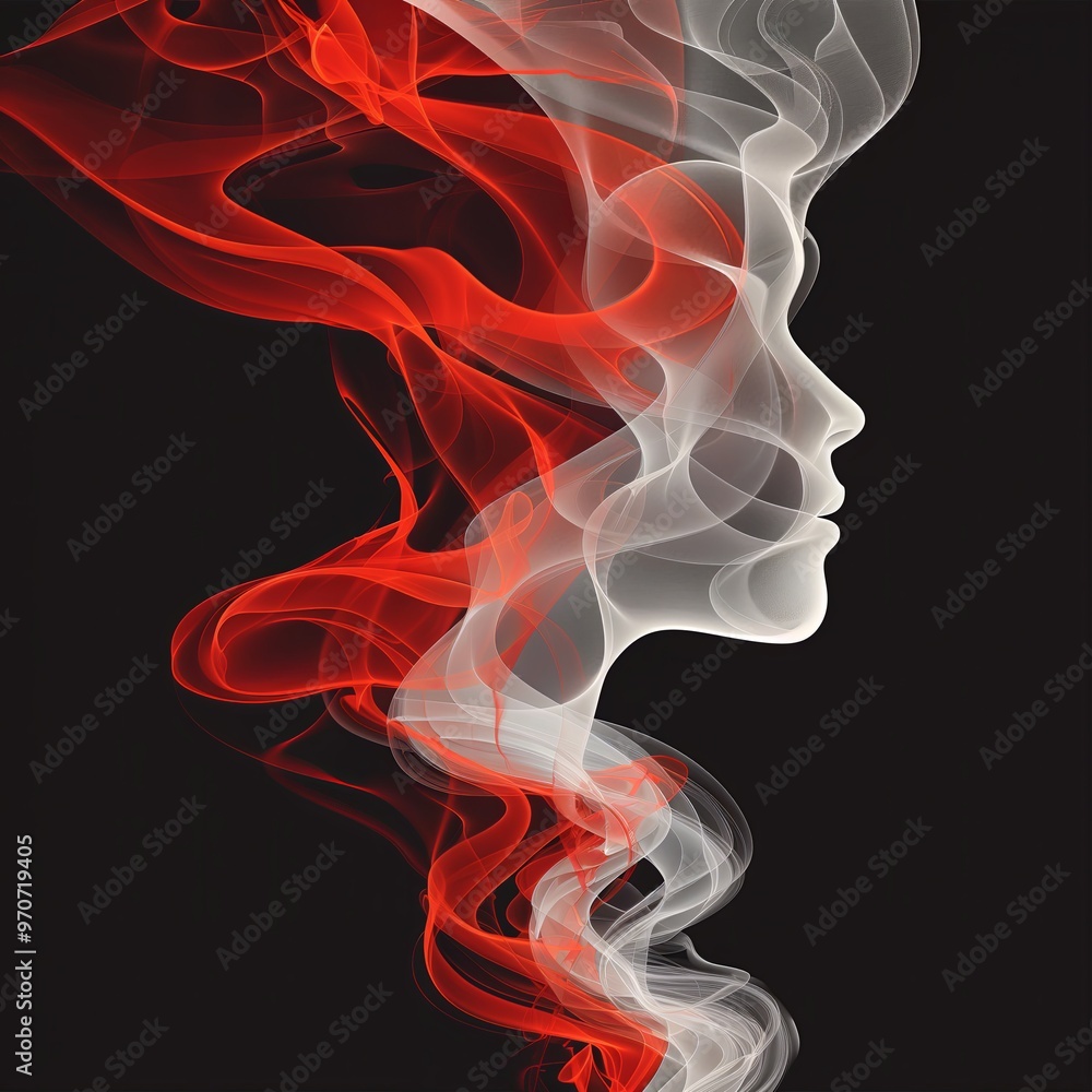 free smoke zone schematic black and red icon in neutral background free smoke zone schematic black and red icon in neutral background