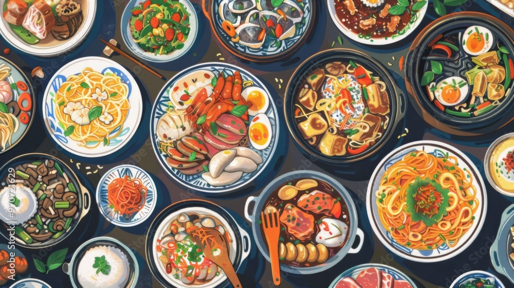 The Rich Diversity of Global Cuisine with a Blend of Traditional and Modern Dishes from Around the World! The Rich Diversity of Global Cuisine with a Blend of Traditional and Modern Dishes from Around the World!