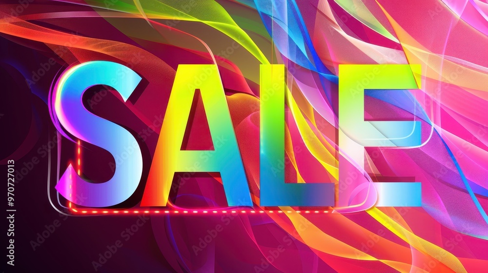 Colorful sale banner, Colorful sale banner,