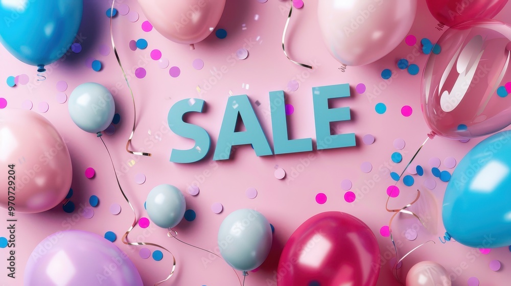 Playful sale banner, Playful sale banner,