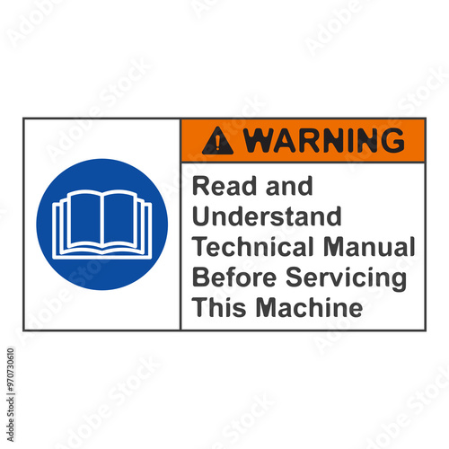 Refer to instruction manual flat symbol