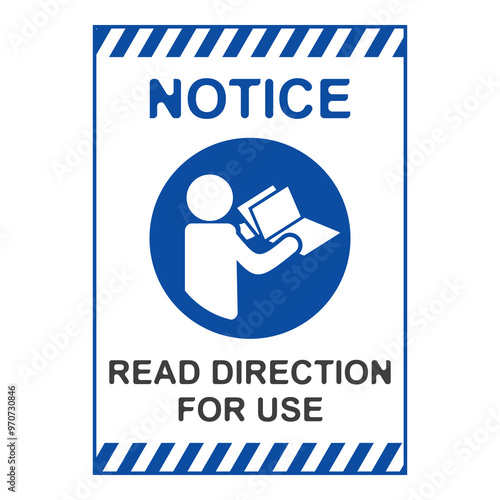 Refer to instruction manual flat symbol