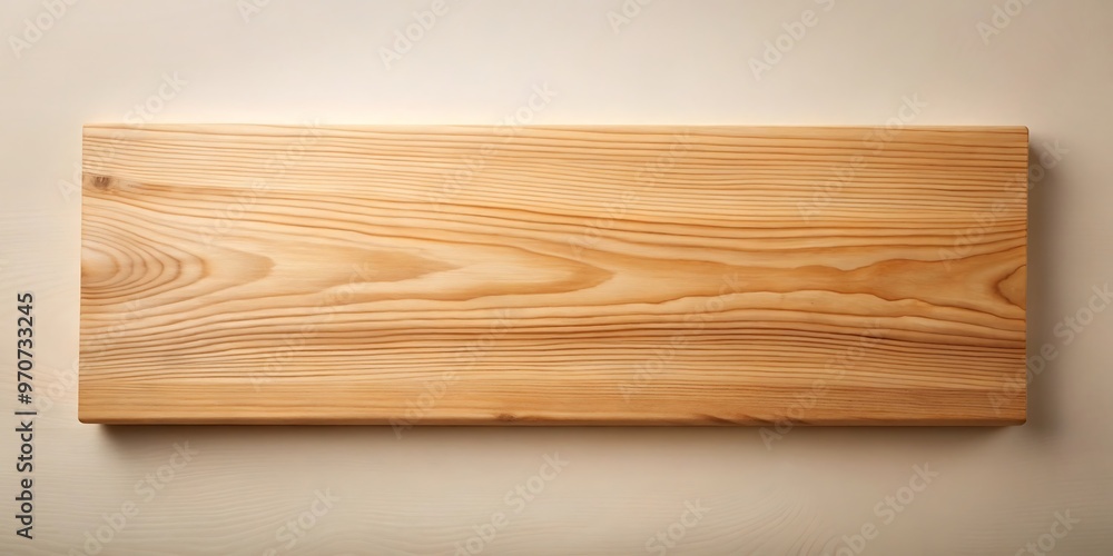 a rectangular wooden plank a rectangular wooden plank