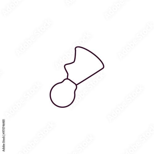 breast pump outline icon. Linear vector from health and medical concept. Thin line breast pump icon isolated on white background