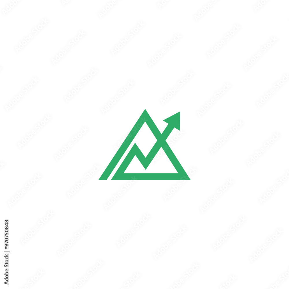 A arrow grow up Logo Identity Sign Symbol Template A arrow grow up Logo Identity Sign Symbol Template