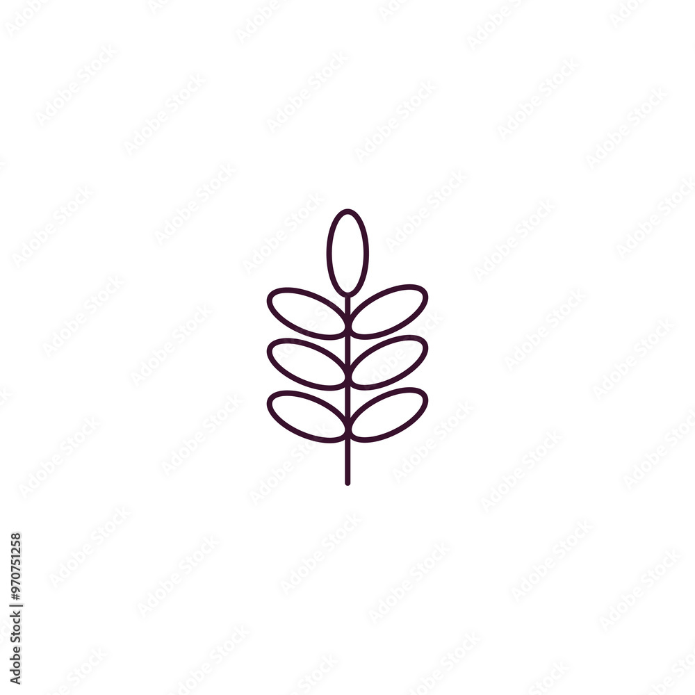 roses outline icon. Linear vector from nature concept. Thin line roses icon isolated on white background roses outline icon. Linear vector from nature concept. Thin line roses icon isolated on white background