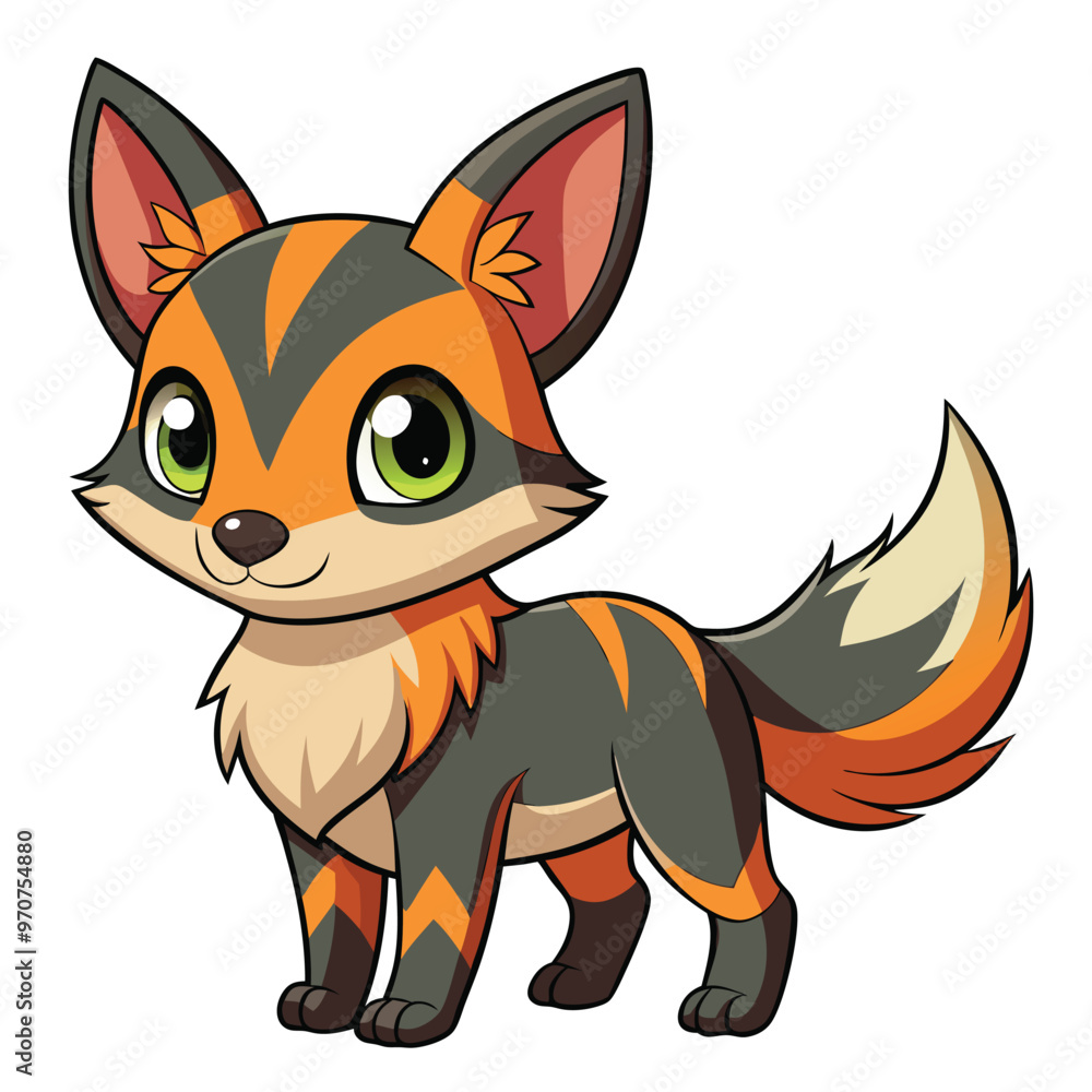 Fototapeta premium Print Jackal Clipart Vector Art Featuring High Quality Detailed Illustrations of Jackals for Various Design Projects