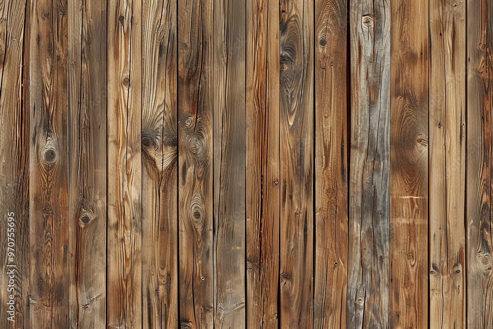 Naklejka premium Aesthetic Textured Wood Graphic Background Illustration