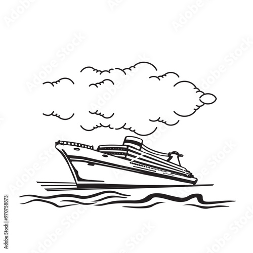Make a Professional Ship Vector Art
