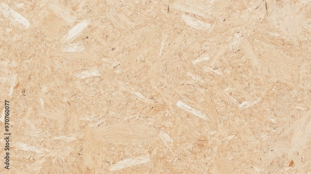 Fototapeta premium Pressed beige chipboard texture. Wooden background wallpaper. Chipboard background