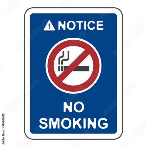 NO SMOKING, NO VAPING, flat logo