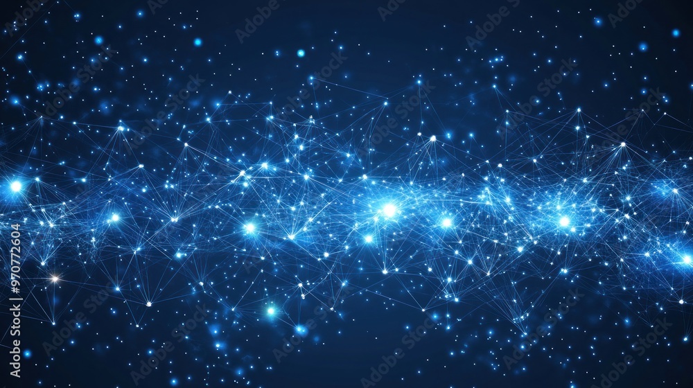 Abstract Digital Network Background Abstract Digital Network Background