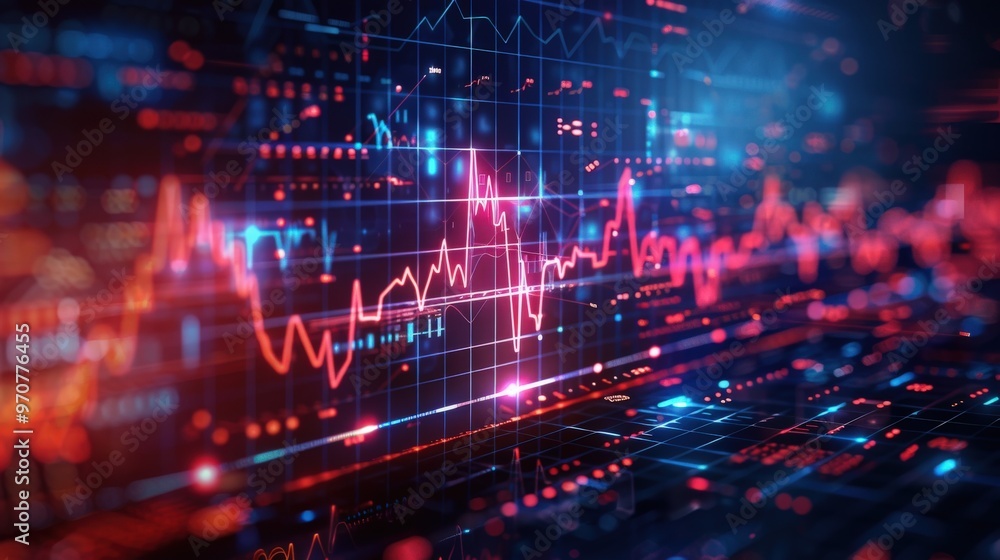 Digital AI health monitoring background with modern tech patterns and ample copy space for business or medical messaging Digital AI health monitoring background with modern tech patterns and ample copy space for business or medical messaging