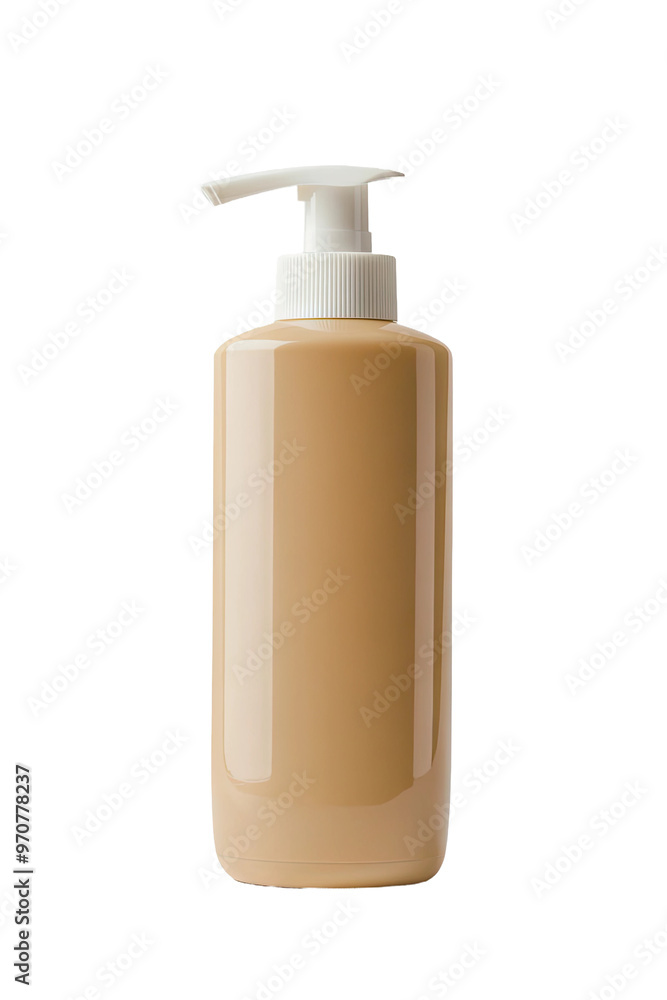 Beige Pump Bottle Beige Pump Bottle