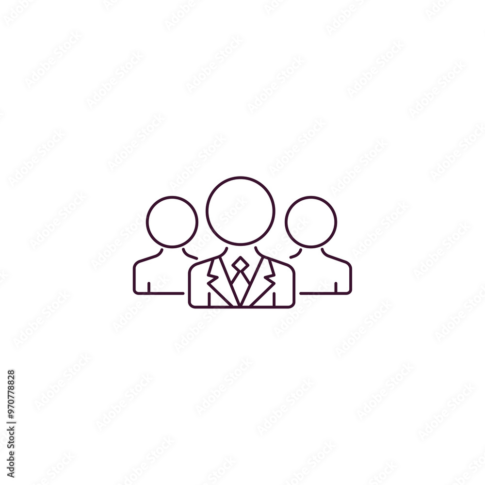 leading outline icon. Linear vector from technology concept. Thin line leading icon isolated on white background leading outline icon. Linear vector from technology concept. Thin line leading icon isolated on white background