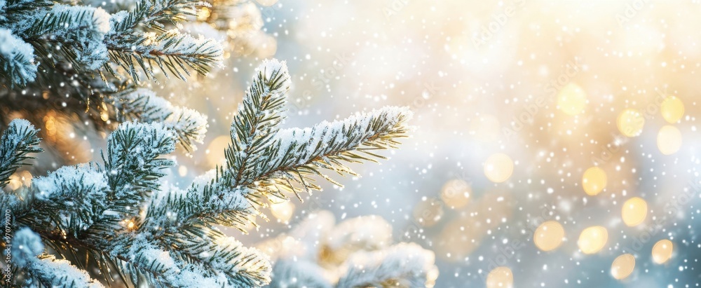 The Snowy Pine Tree The Snowy Pine Tree