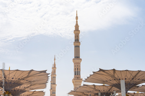 Prophet Muhammad Tomb Mosque Photo, Madinah Saudi Arabia photo