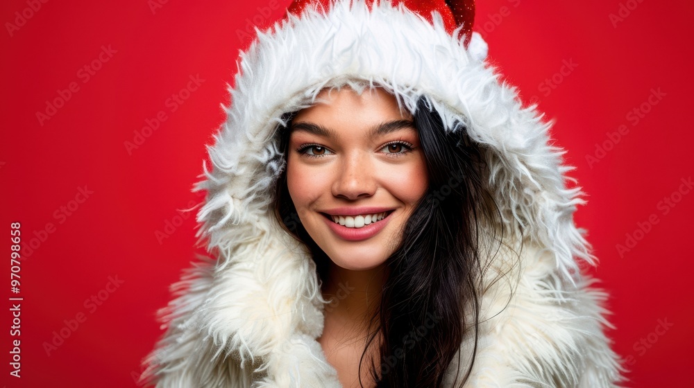 The Smiling Holiday Woman The Smiling Holiday Woman