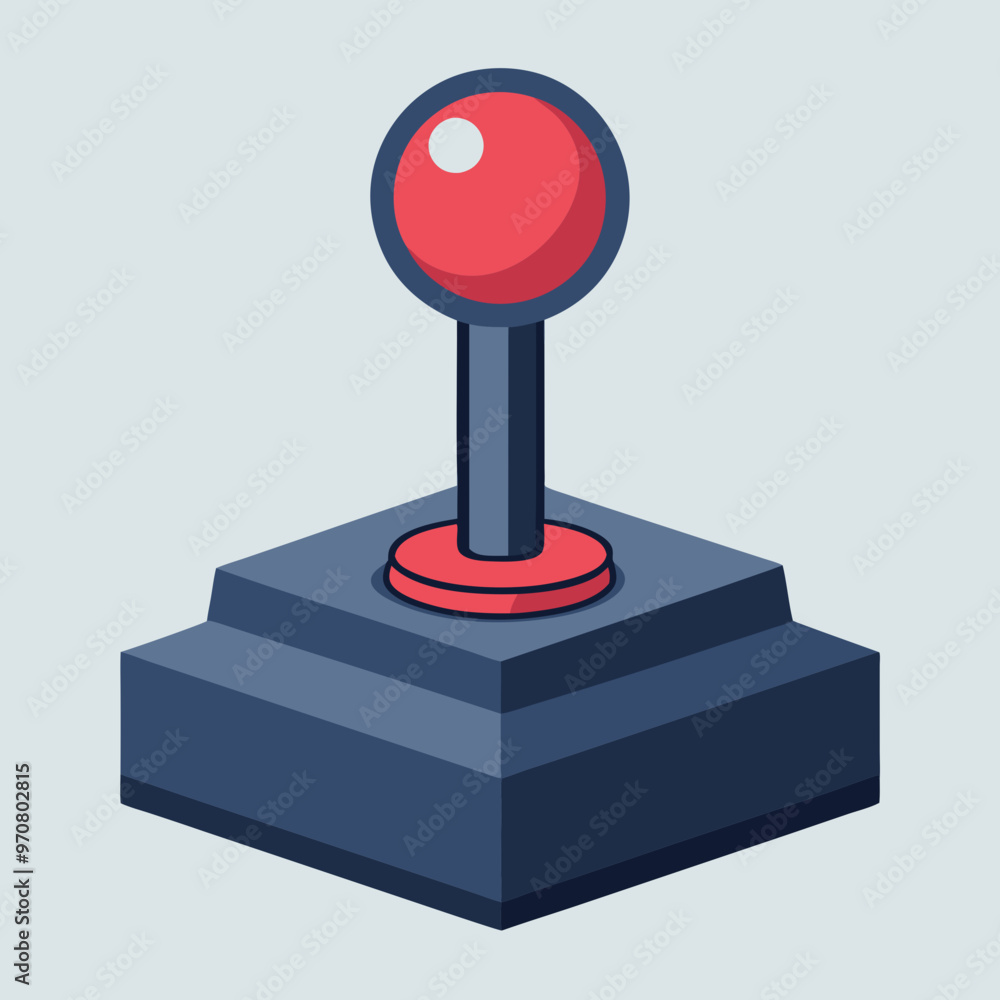 vector illustration of joystick controller game vector illustration of joystick controller game